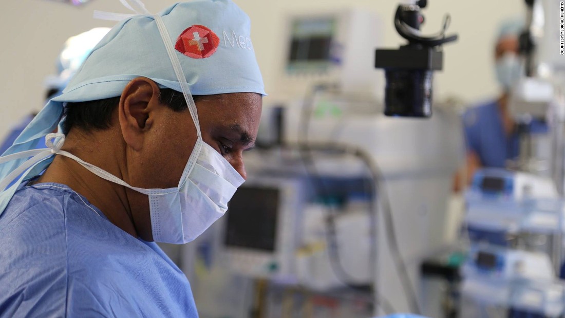 As a cancer surgeon, Shafi has to break bad news to patients every week