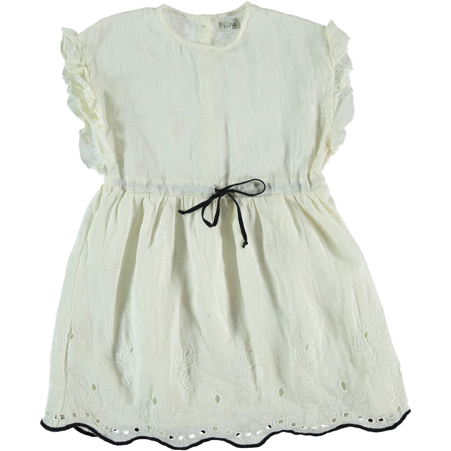 Buho  Linen Embroidered Dress