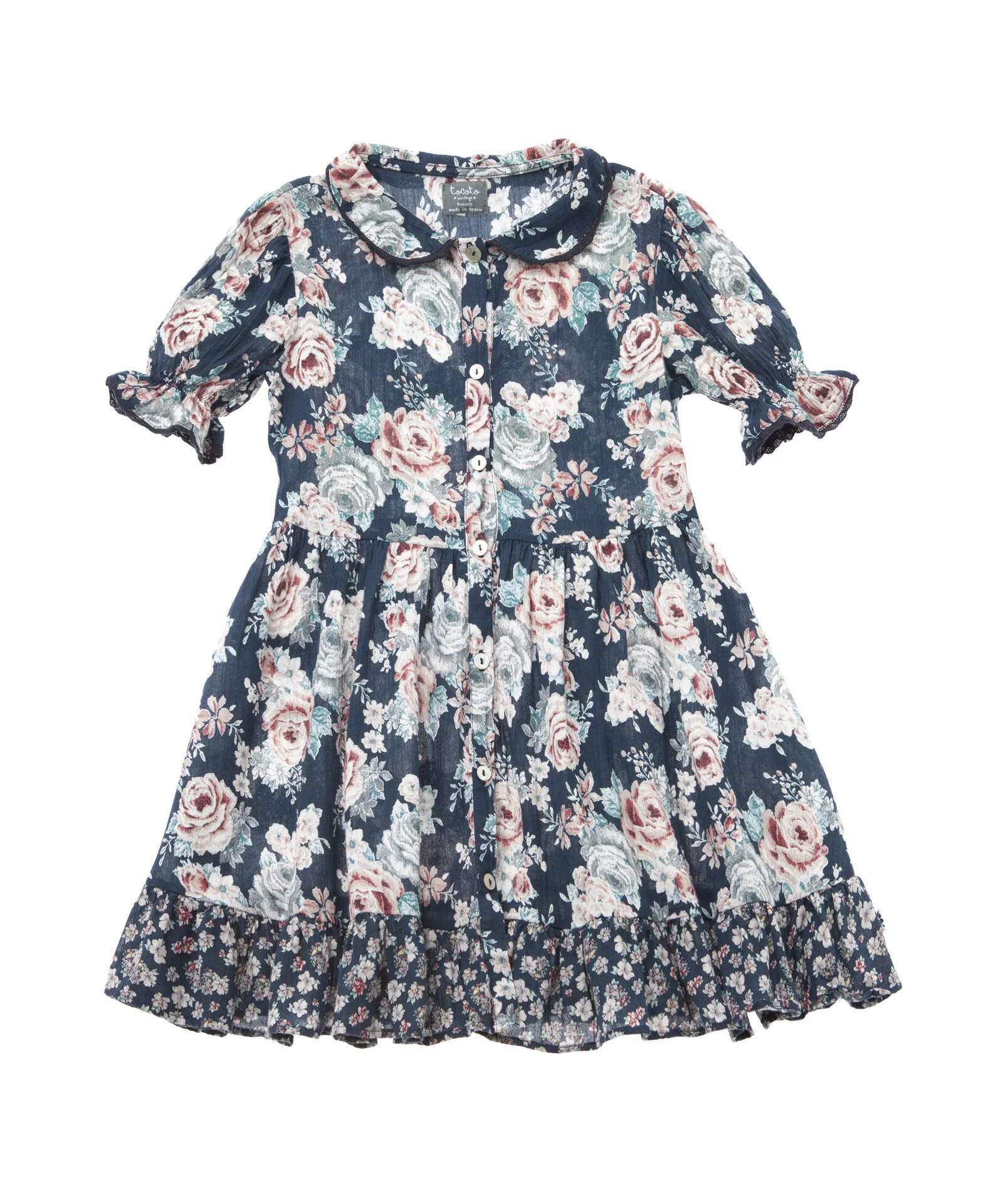 The Little Outfitters Tocoto Vintage Peter Pan Collar Dress The Little Outfitters Tocoto Vintage Peter Pan Collar Dress