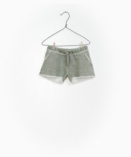 Play Up Khaki Linen Shorts