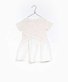 Play Up Knit Woven Dress