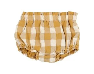 Buho Yellow Check Bloomers
