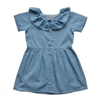 Lililotte Lisa Blue Denim Dress