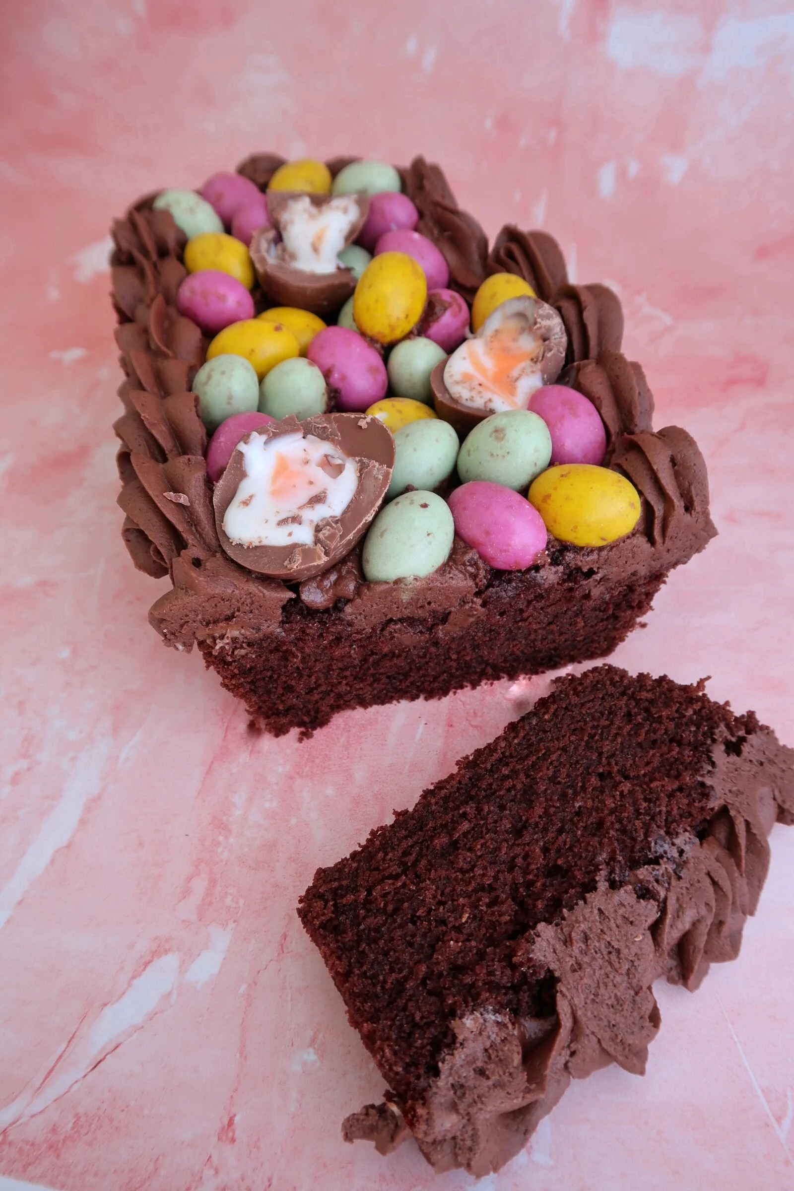 Easter Chocolate Loaf Cake (Gluten Free)