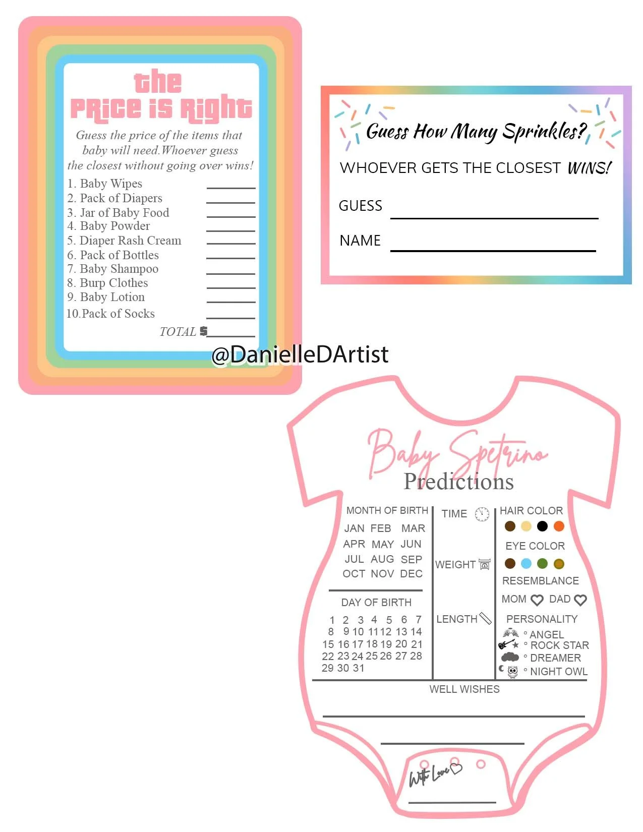 Baby Shower Games (Copy)
