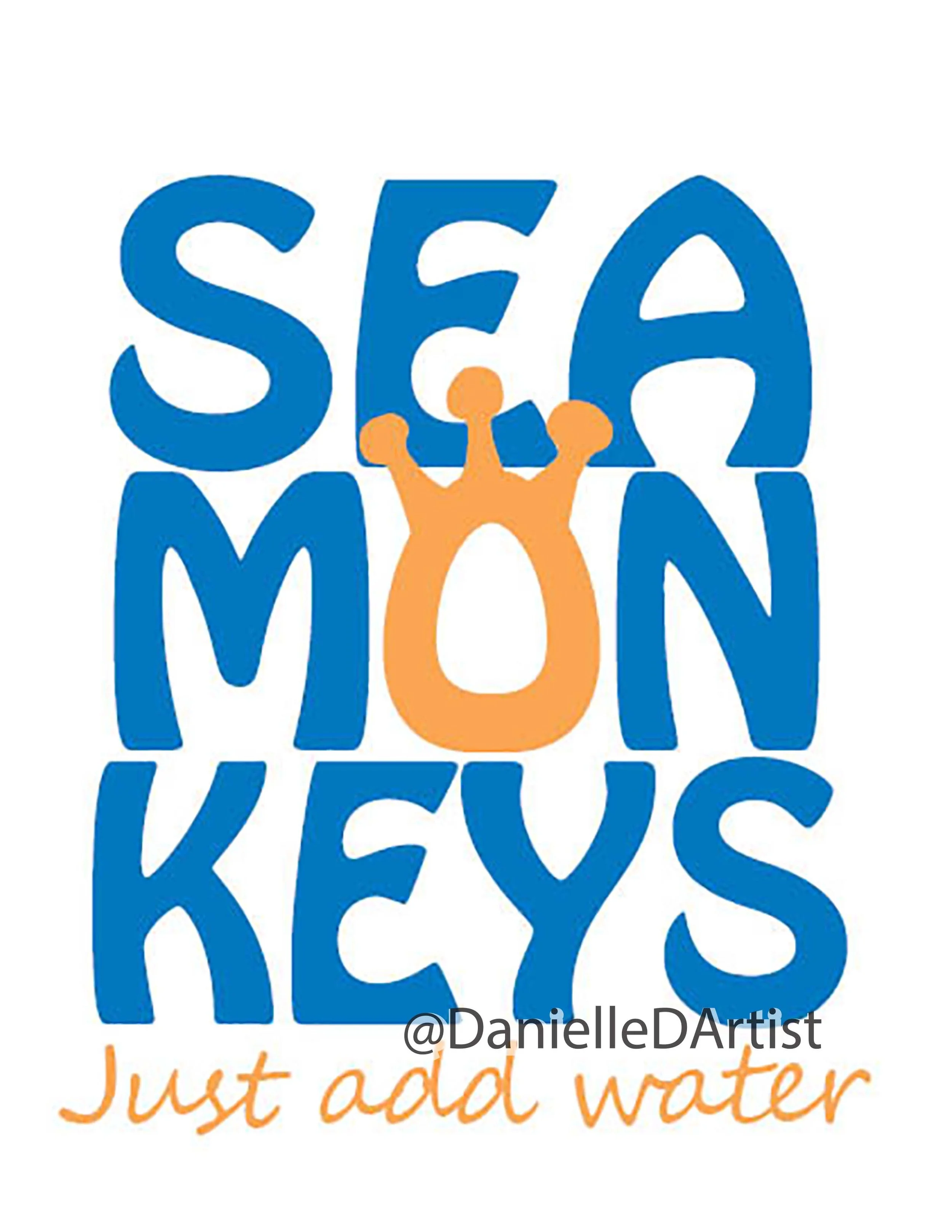 Sea Monkeys T-shirt Design (Copy)