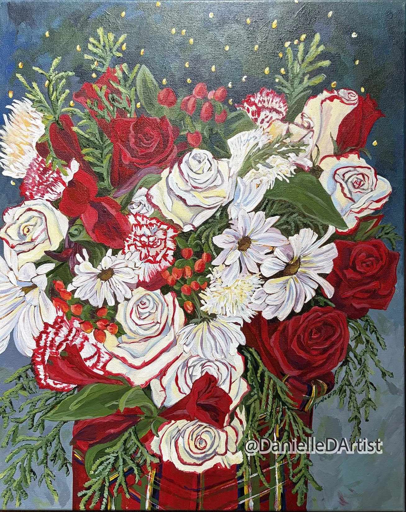 Christmas Flower Arrangement
