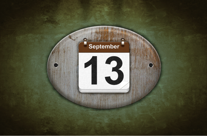 September 13 Stock Photo (Canva)