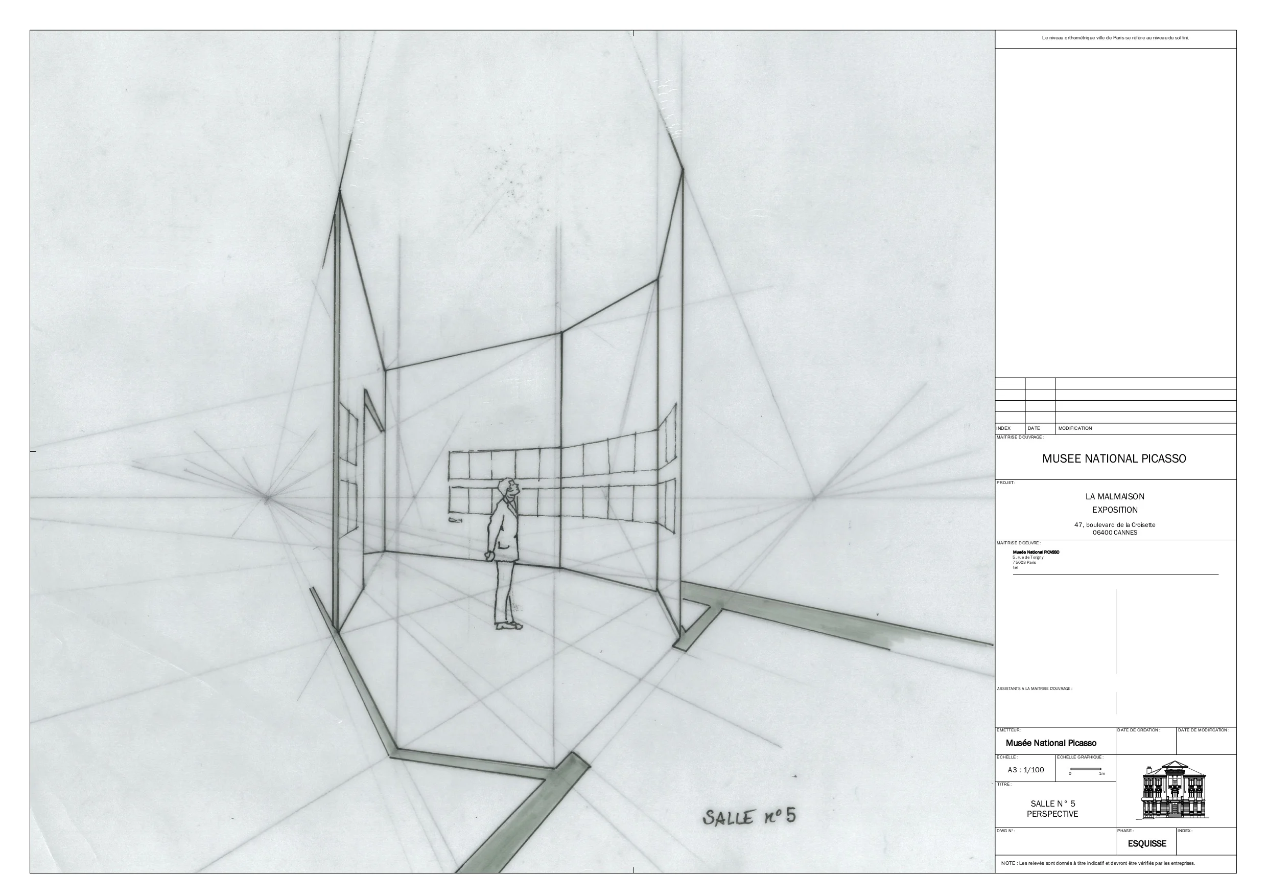  PERSPECTIVE DE LA SALLE N° 5 