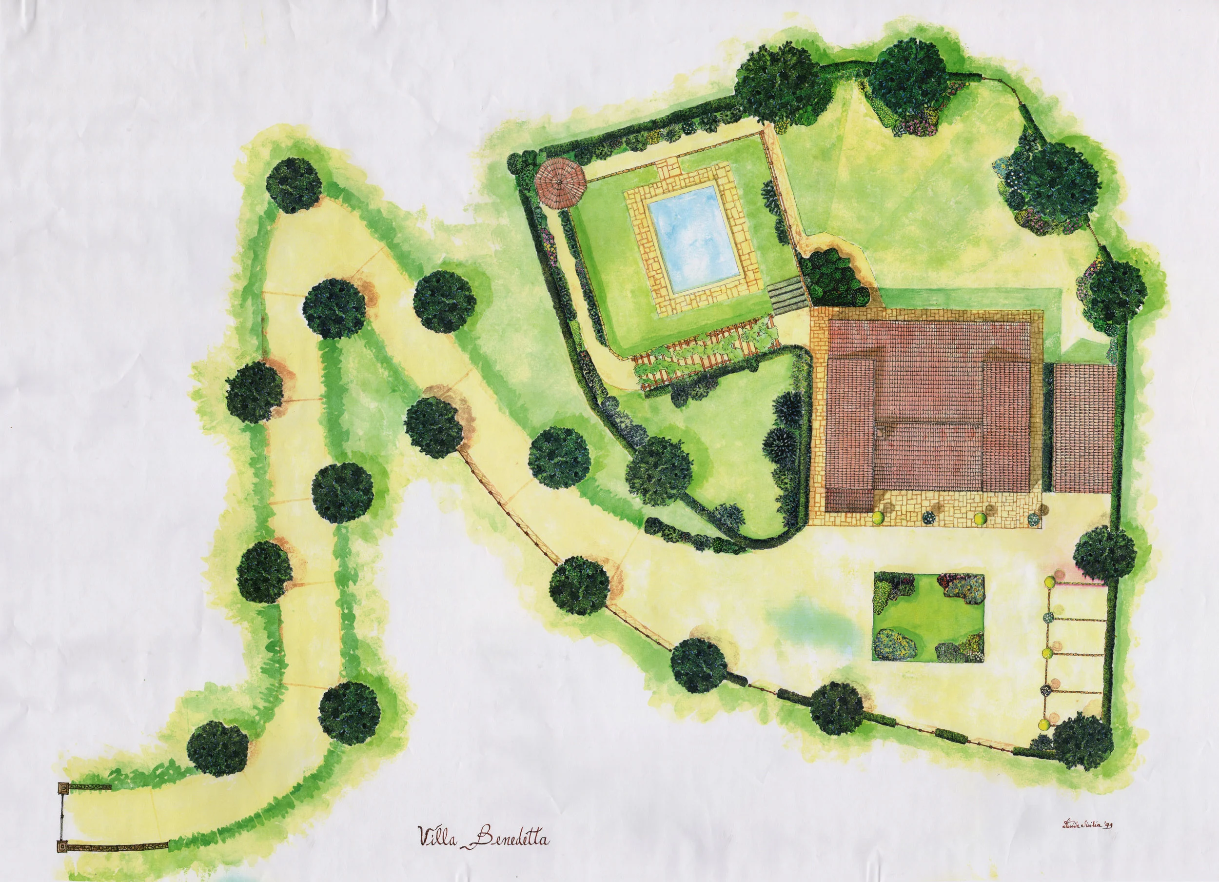  PROJET GENERAL DU JARDIN 