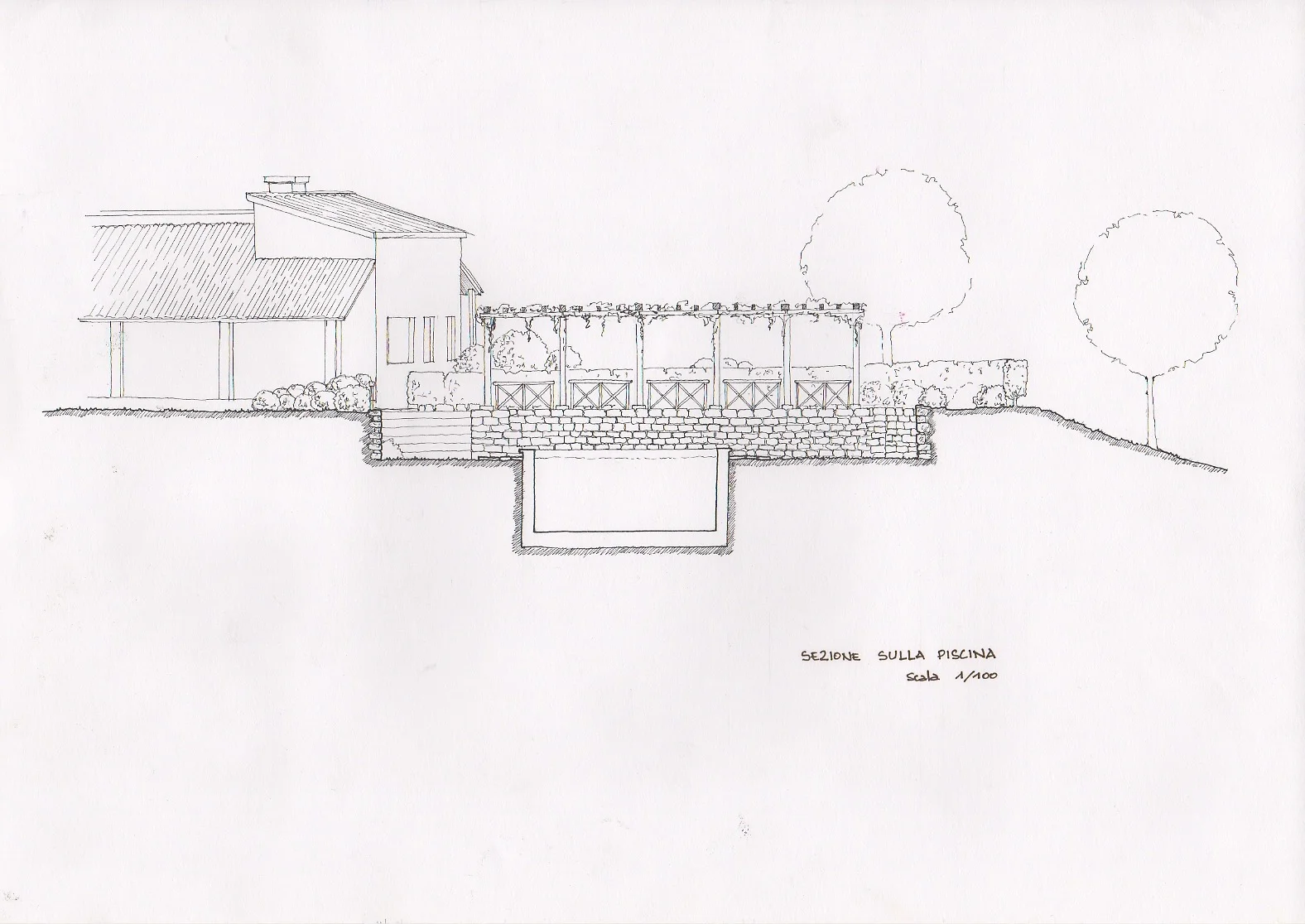  COUPE SUR LA PISCINE 