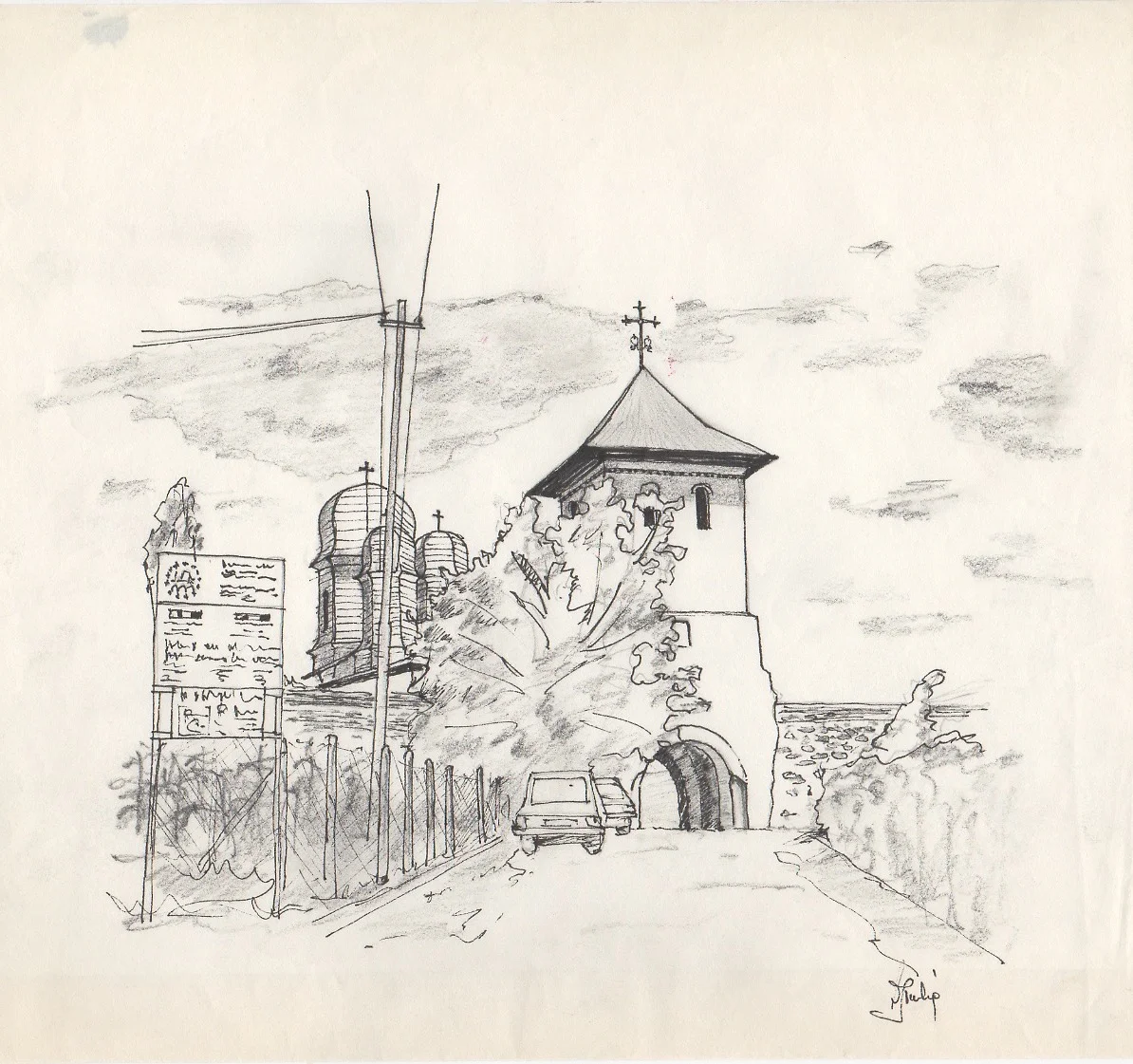  ENTRE DANS L’ENCEINTE DU MONASTERE 