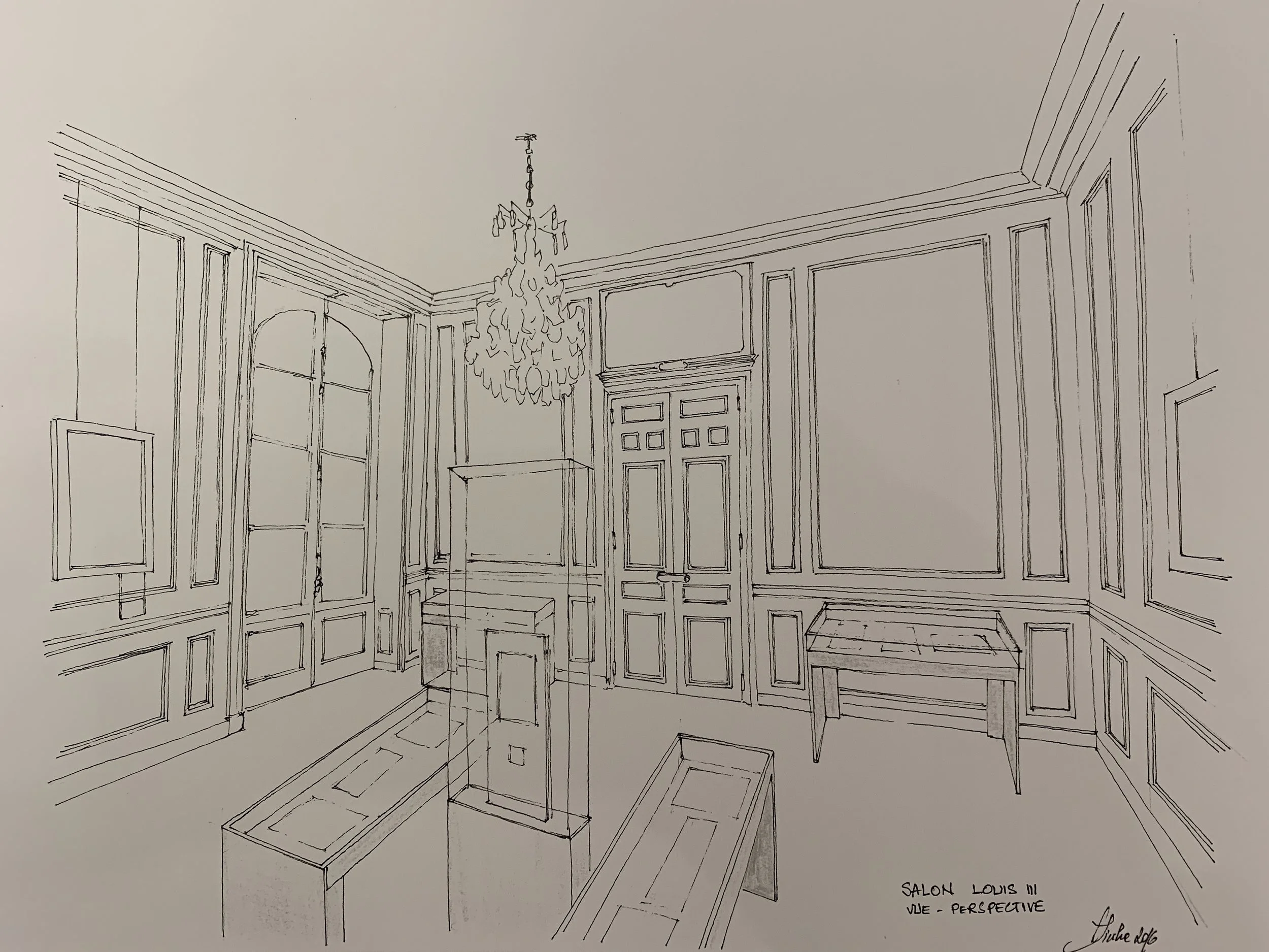  SALON LOUIS III PERSPECTIVE 