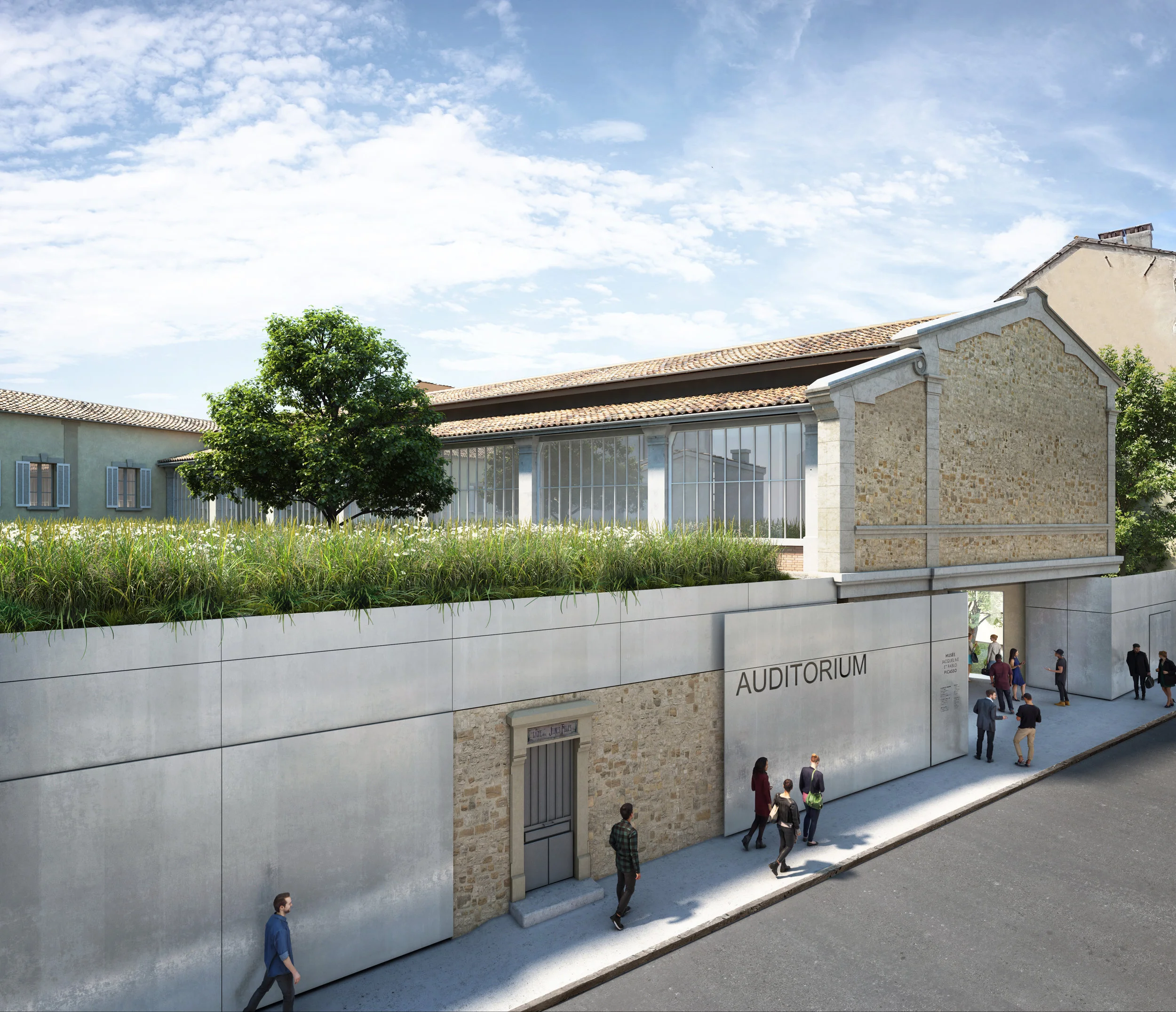  ENTREE DE L’AUDITORIUM 