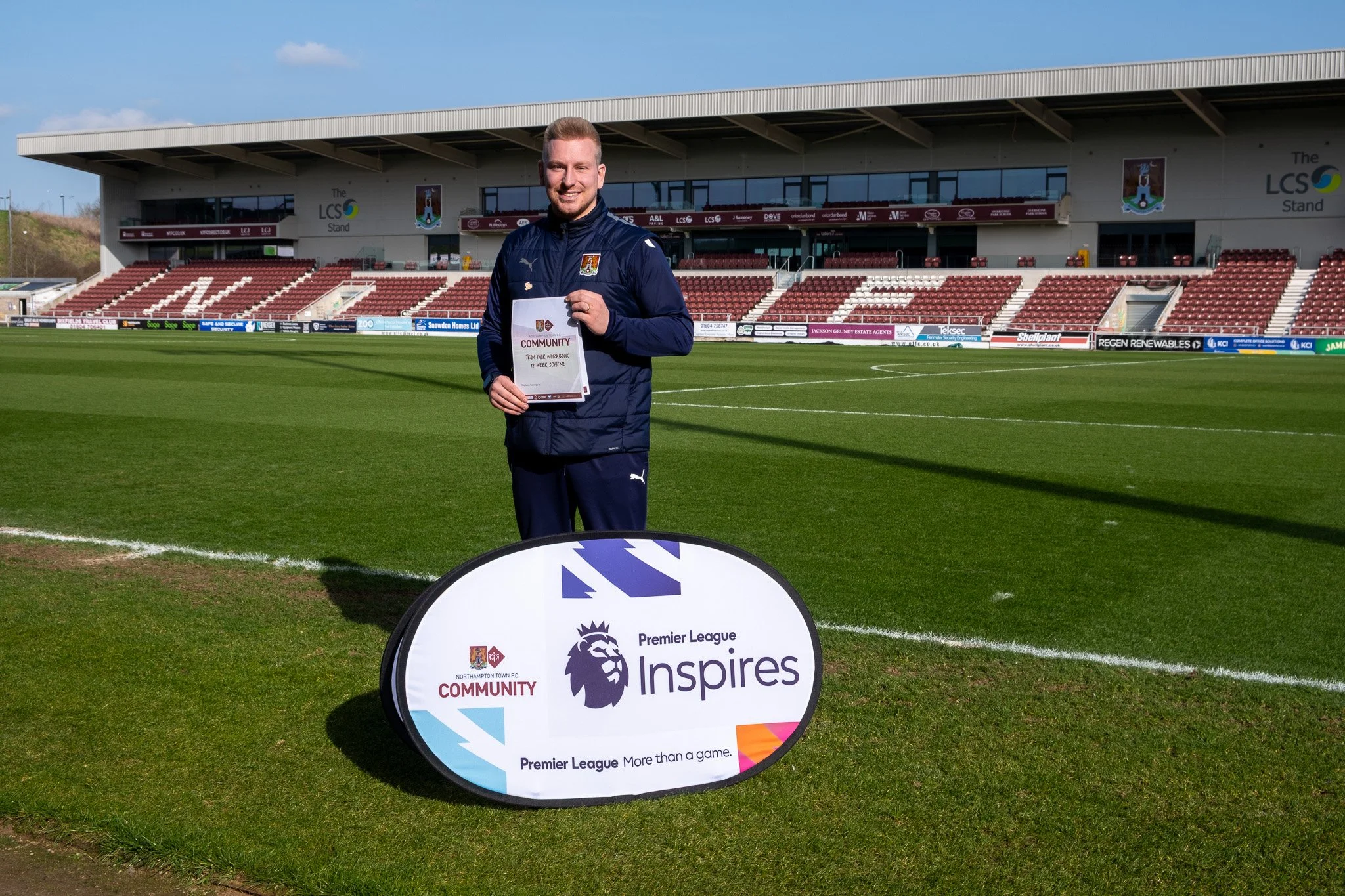 NORTHAMPTON TOWN COMMUNITY TRUST LAUNCHES PREMIER LEAGUE INSPIRES PROGRAMME TO LOCAL SECONDARY SCHOOLS
