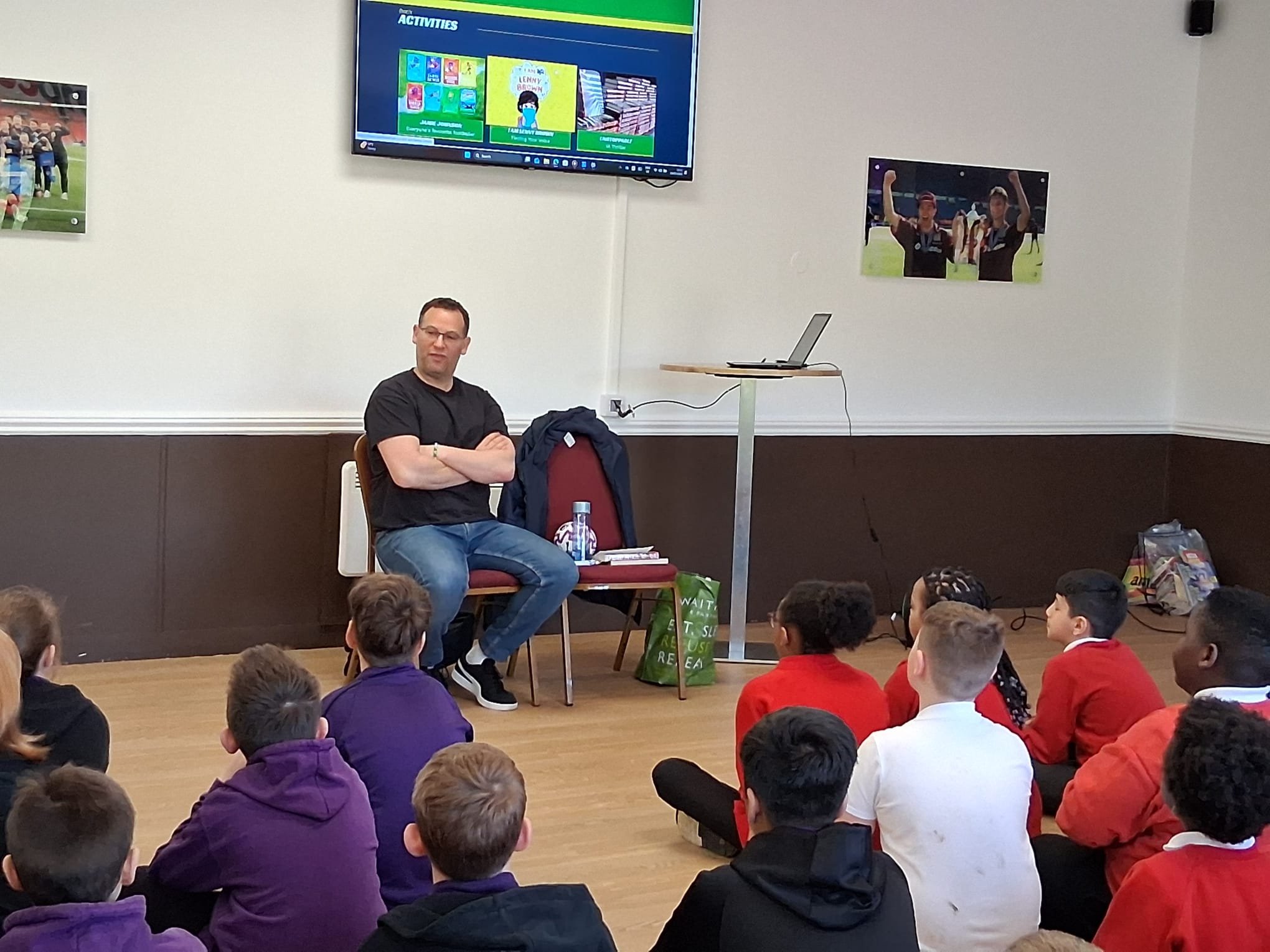 Community Trust Hosts Club Author Day at Sixfields
