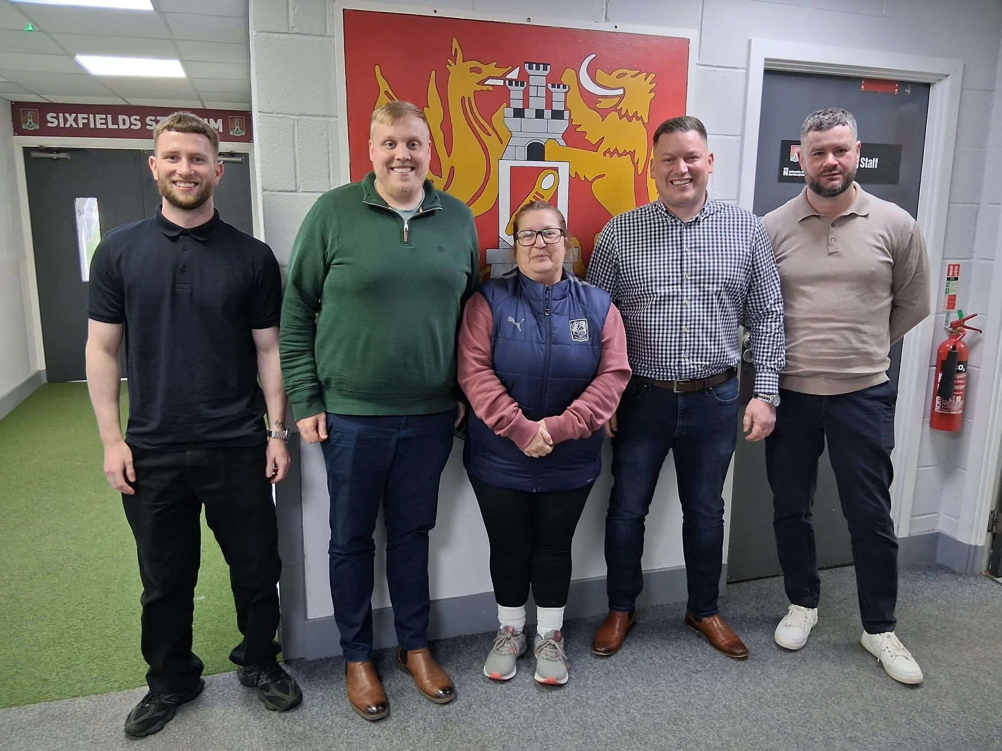 Northampton Town FC Community Trust and Aspire People Partners Collaborate on Educational Initiatives