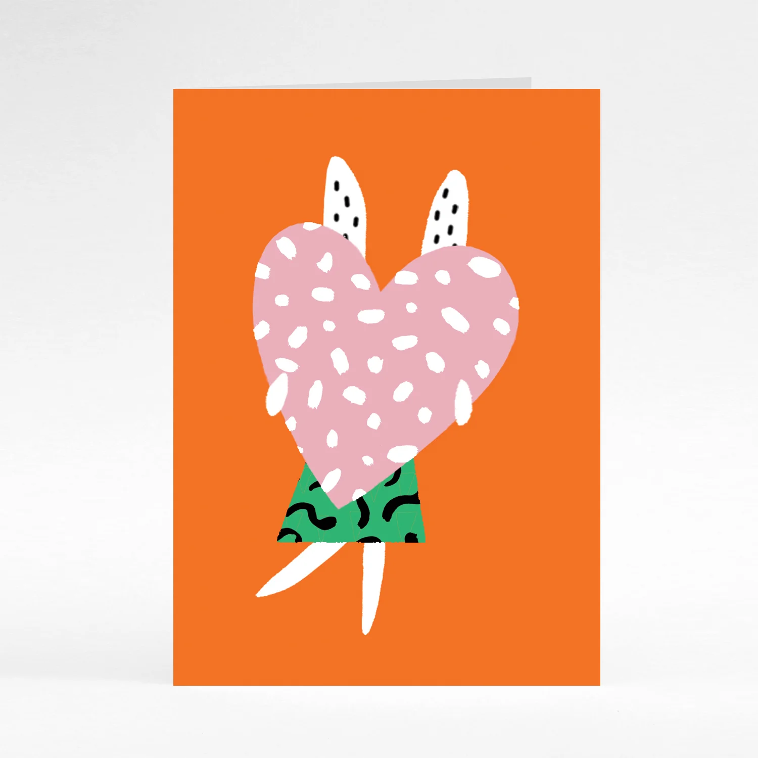Love Heart Rabbit card