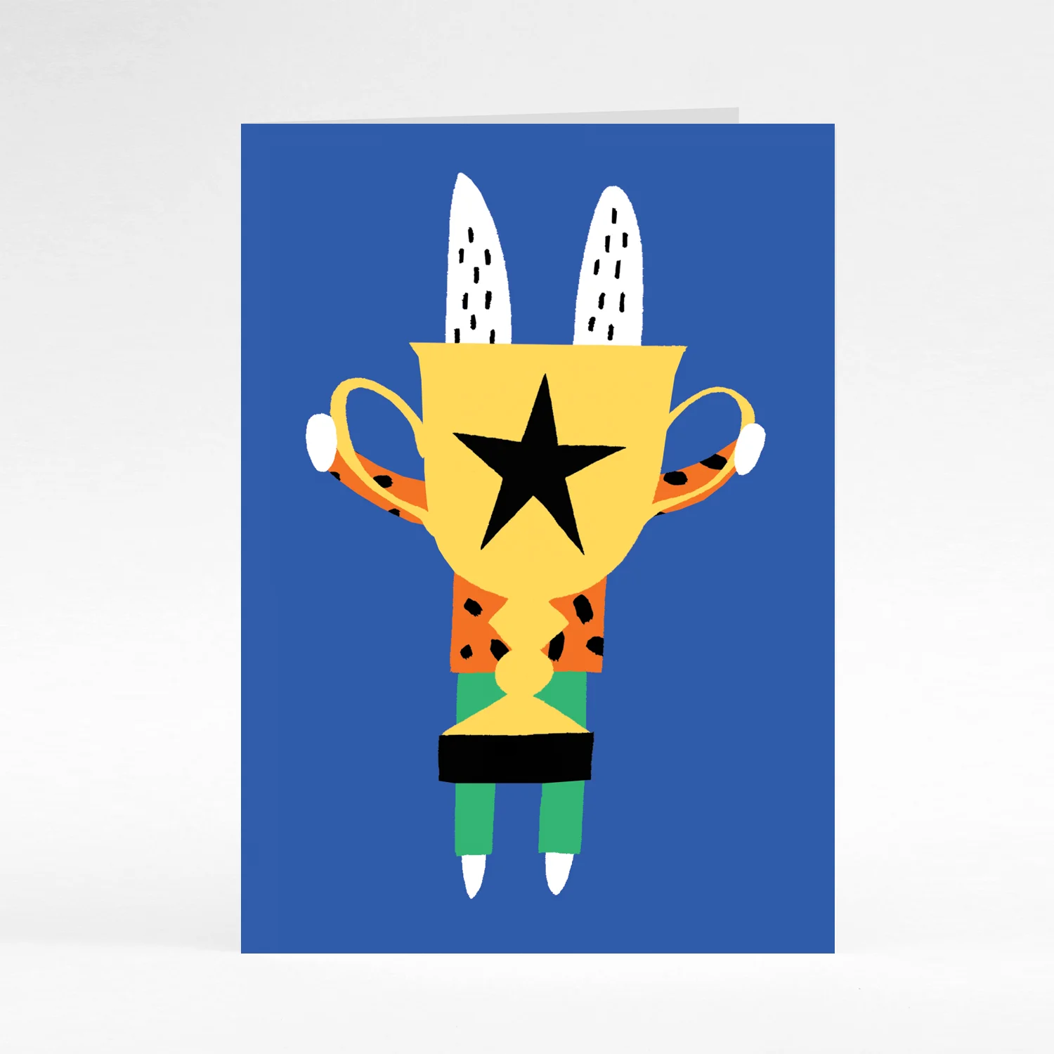 Trophy Rabbit card