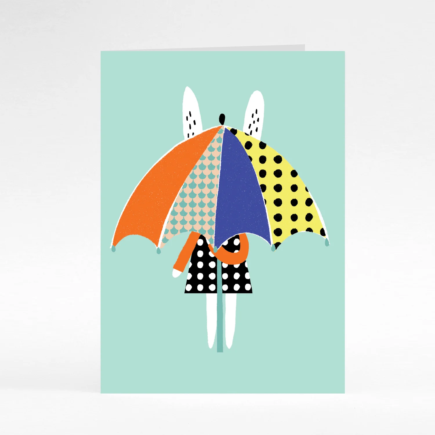 Umbrella Rabbit card