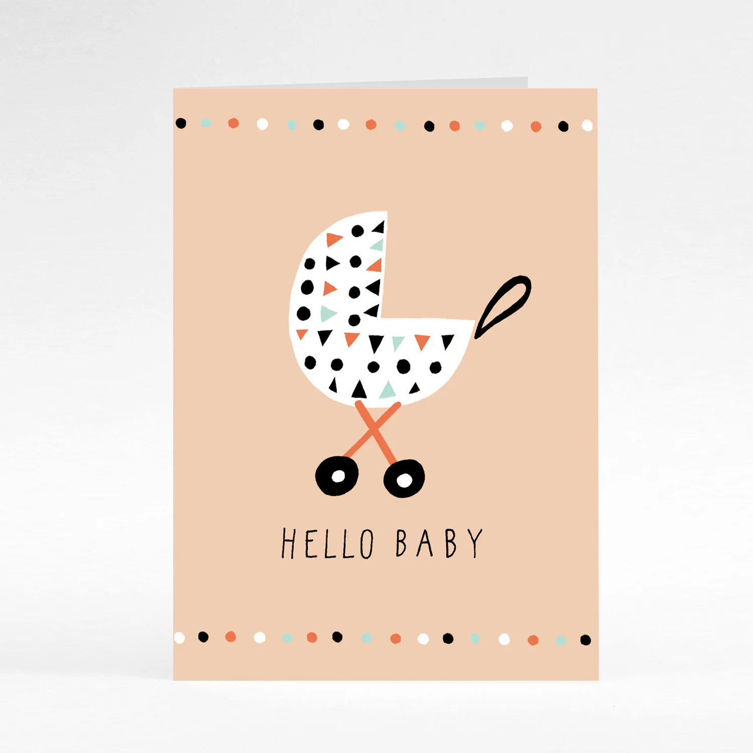 New baby card