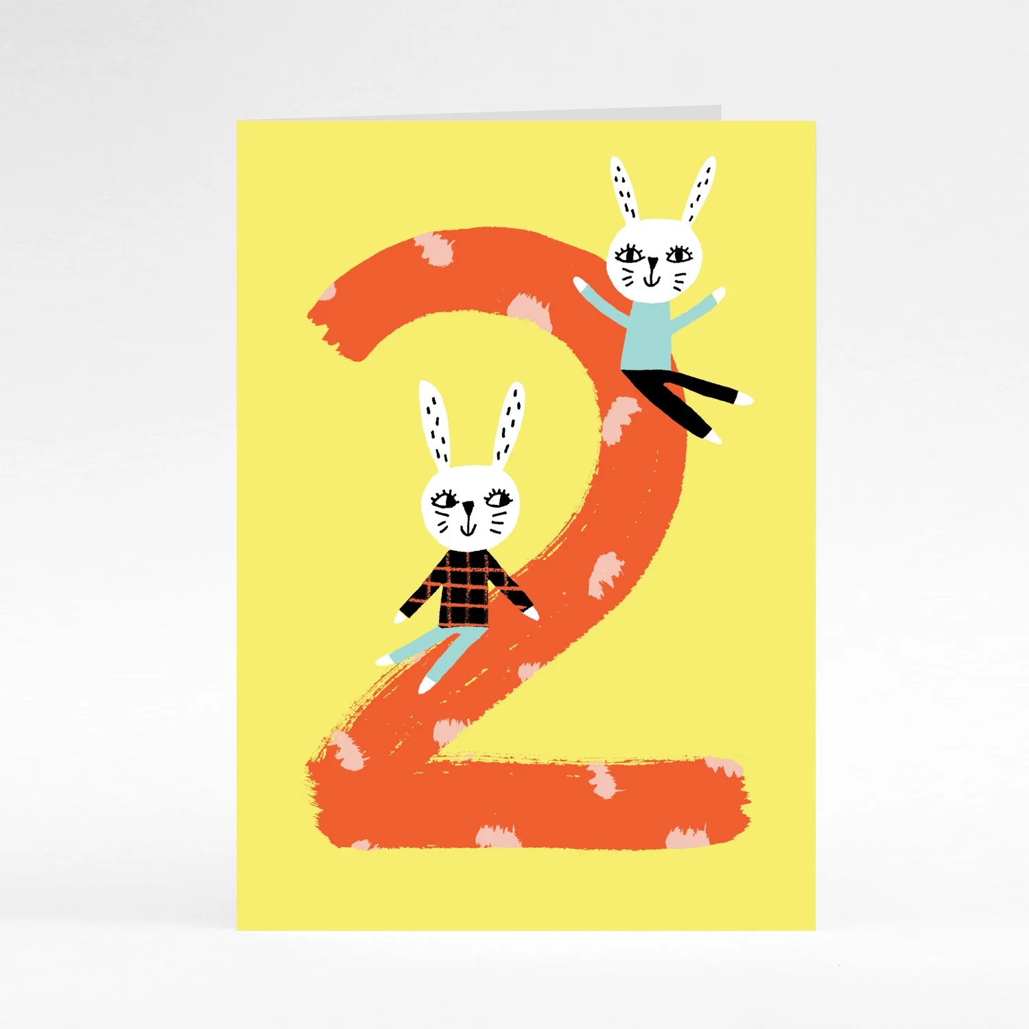  2 years old  Birthday card