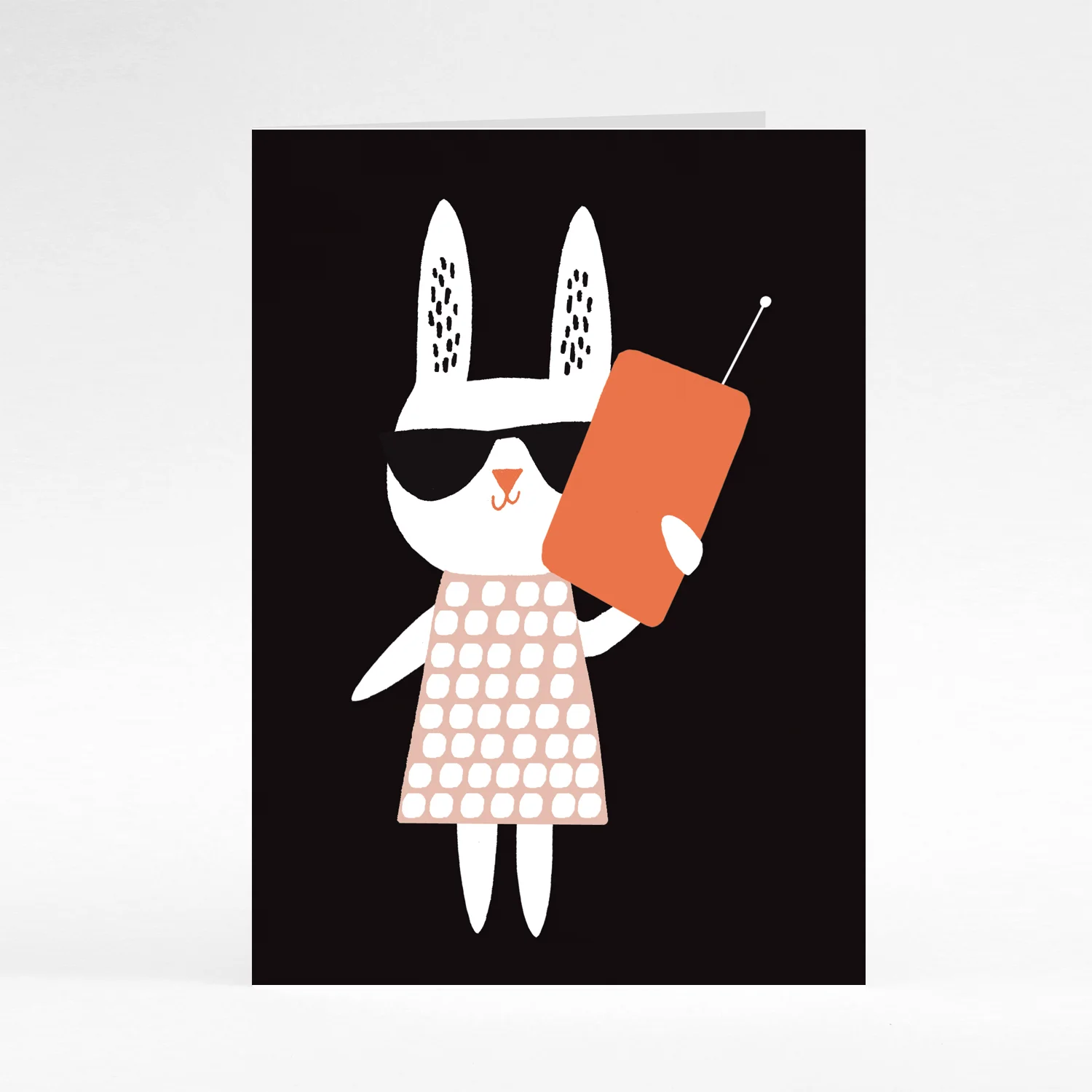 Rabbit with Mobile phone card