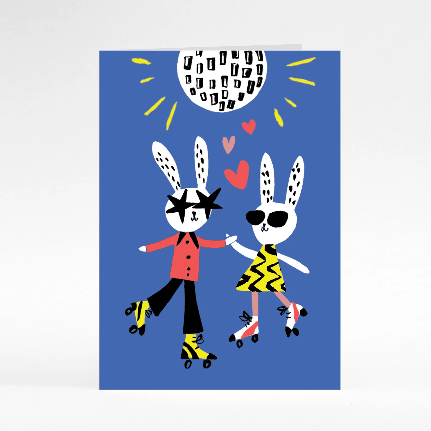 Dancing Bunnies card