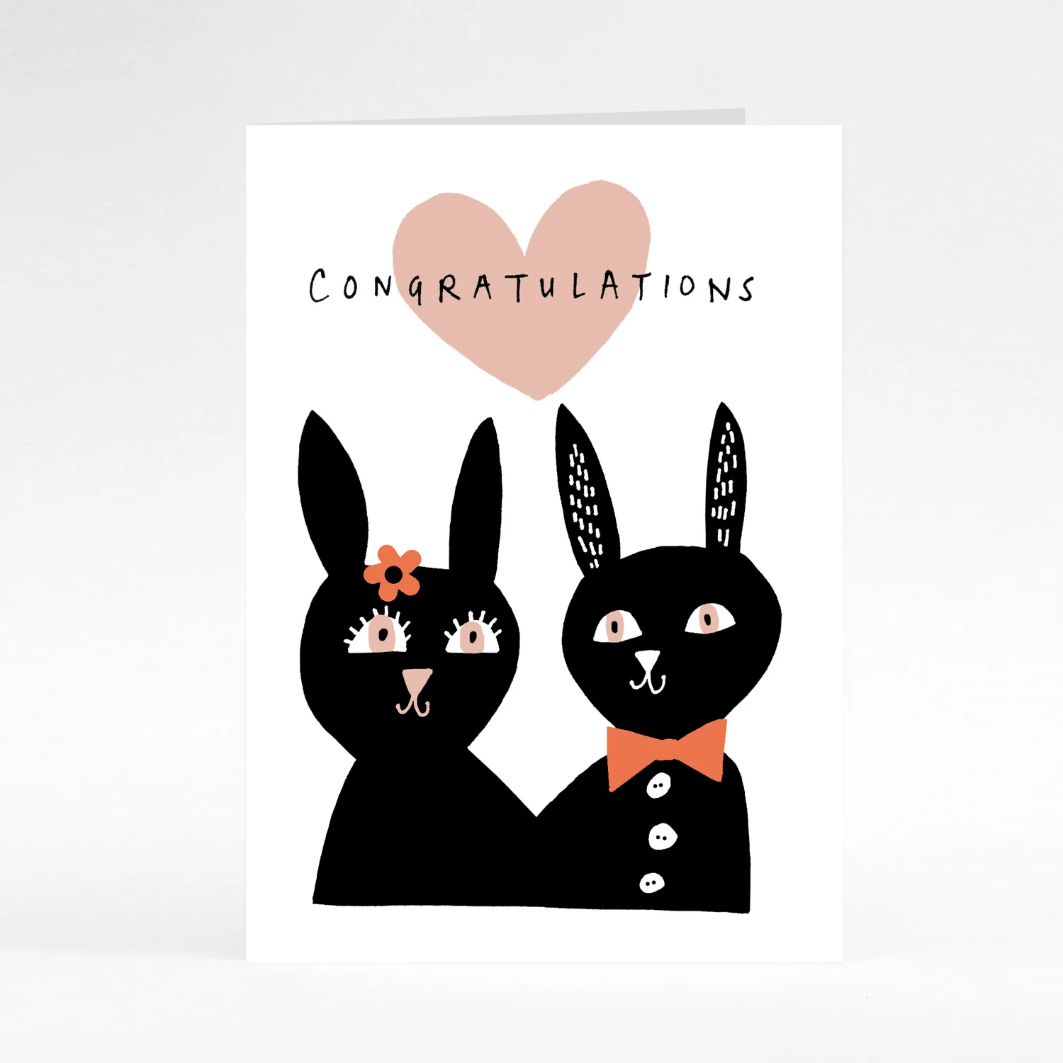 Congratulations Rabbits card