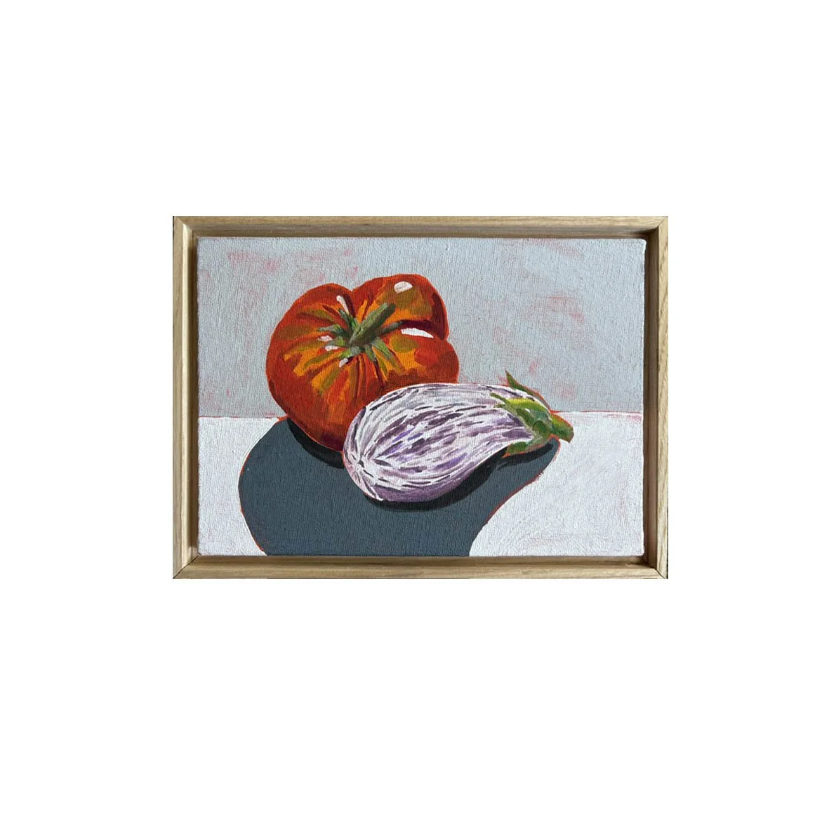 Tomato and Aubergine painting