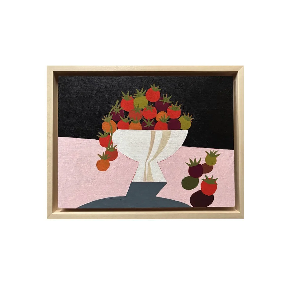 Bowl of Tomatoes Painting