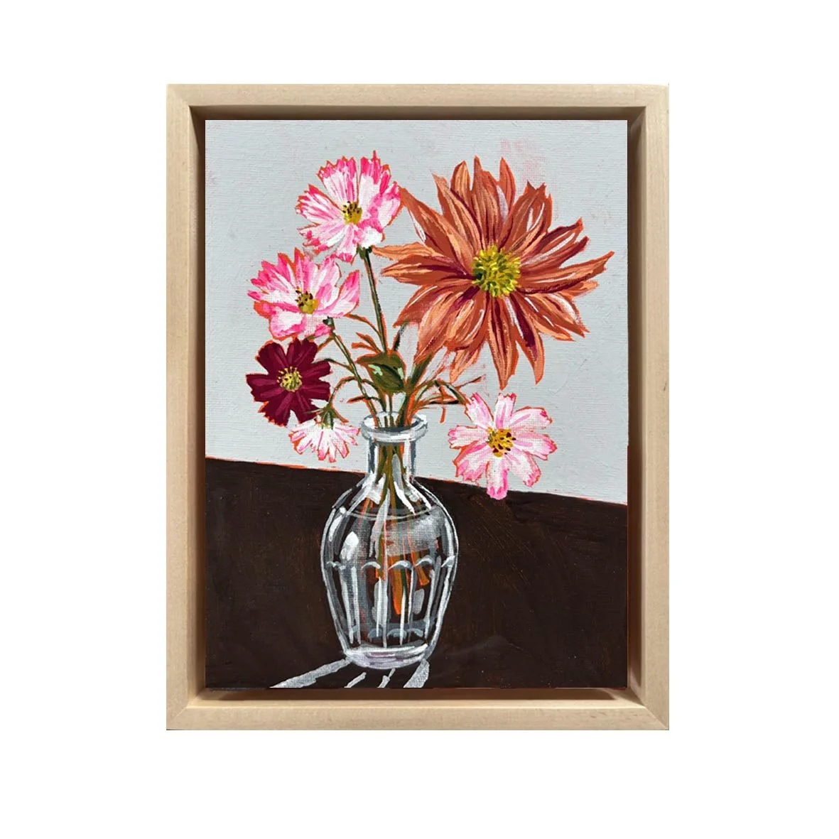Flowers in a vase Painting