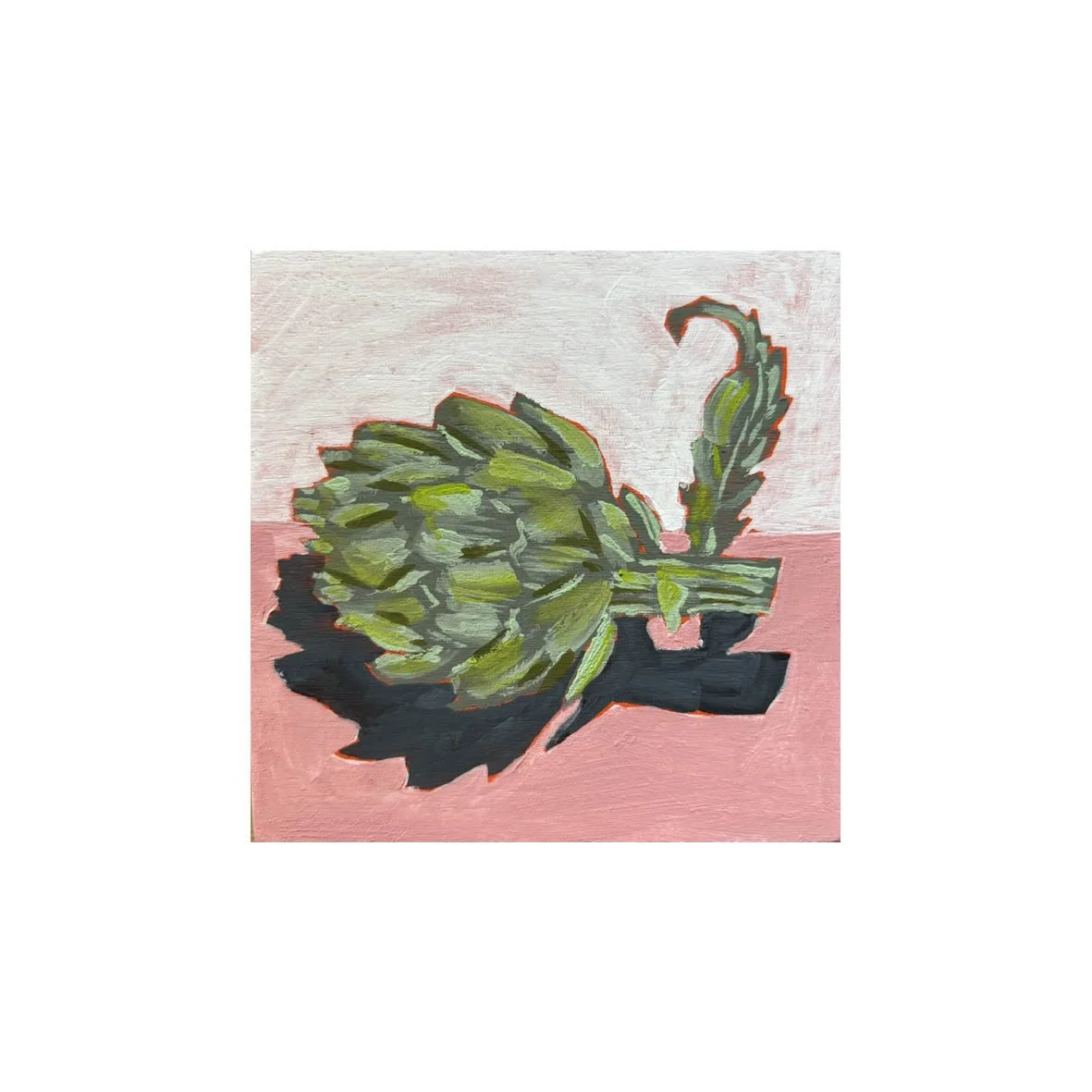 Artichoke painting