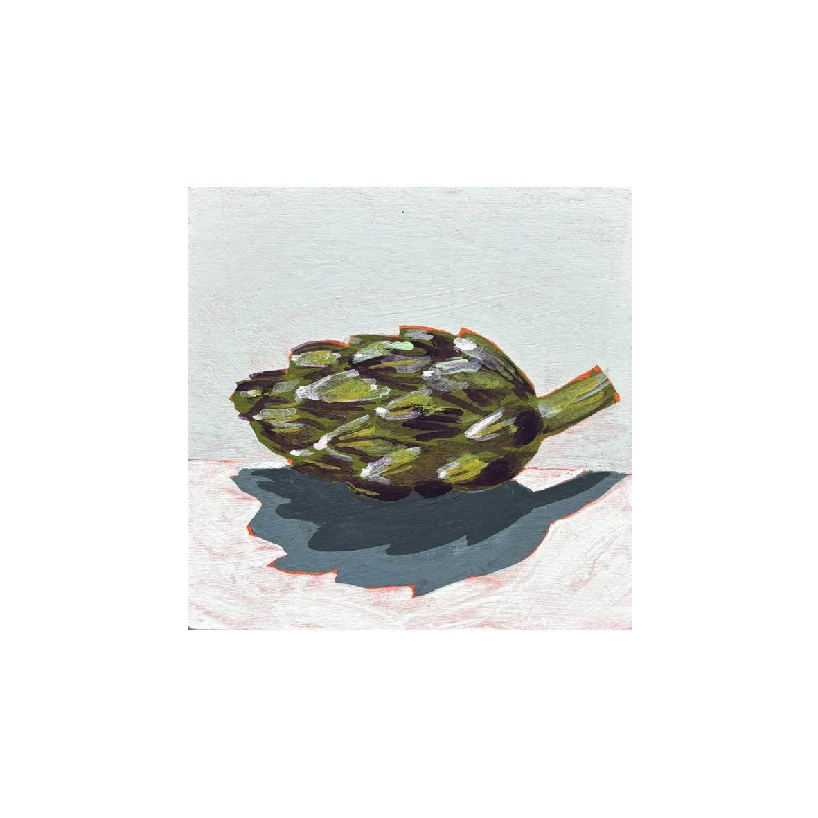 Small Artichoke painting