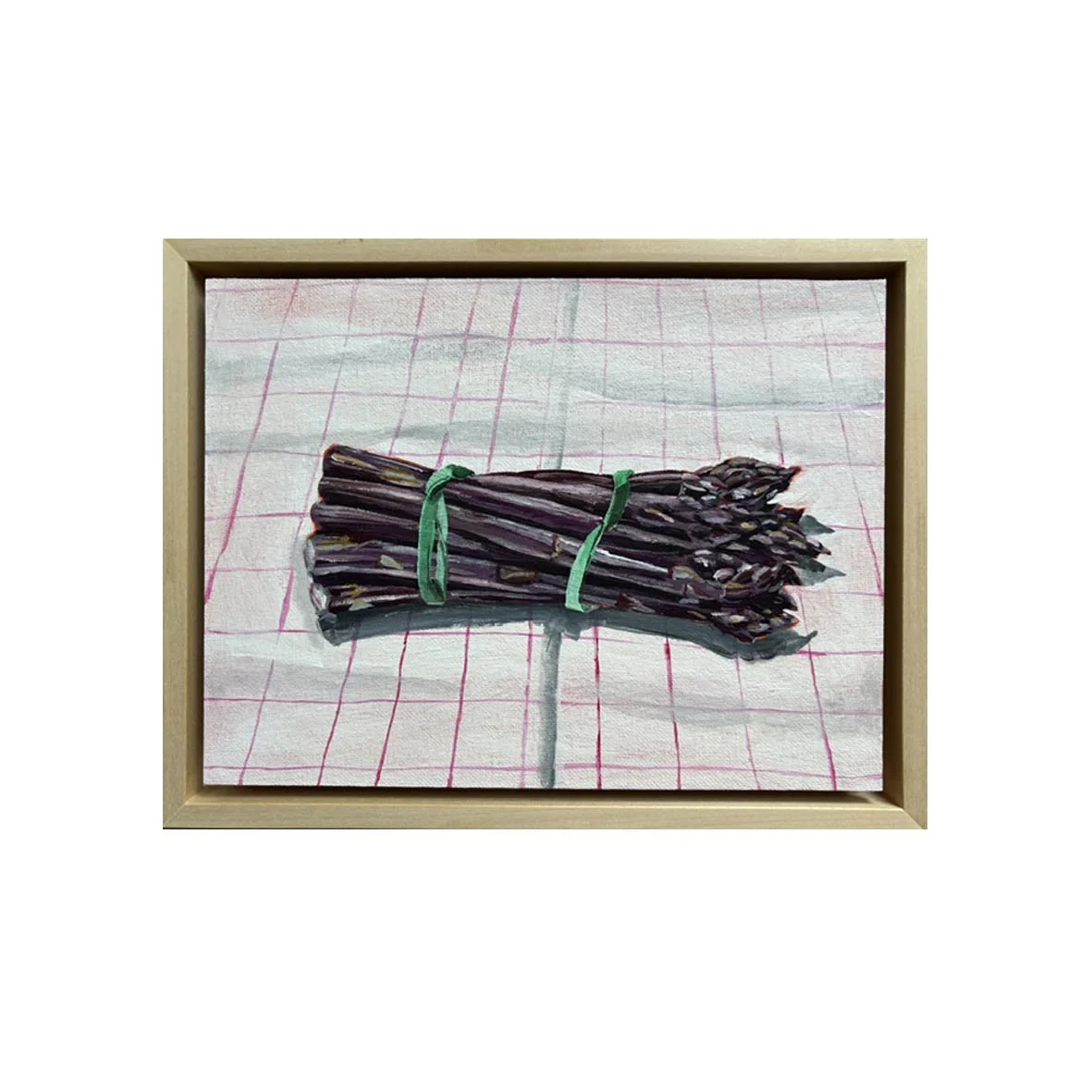 Purple Asparagus painting