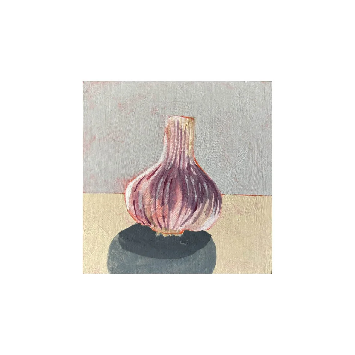 Garlic painting