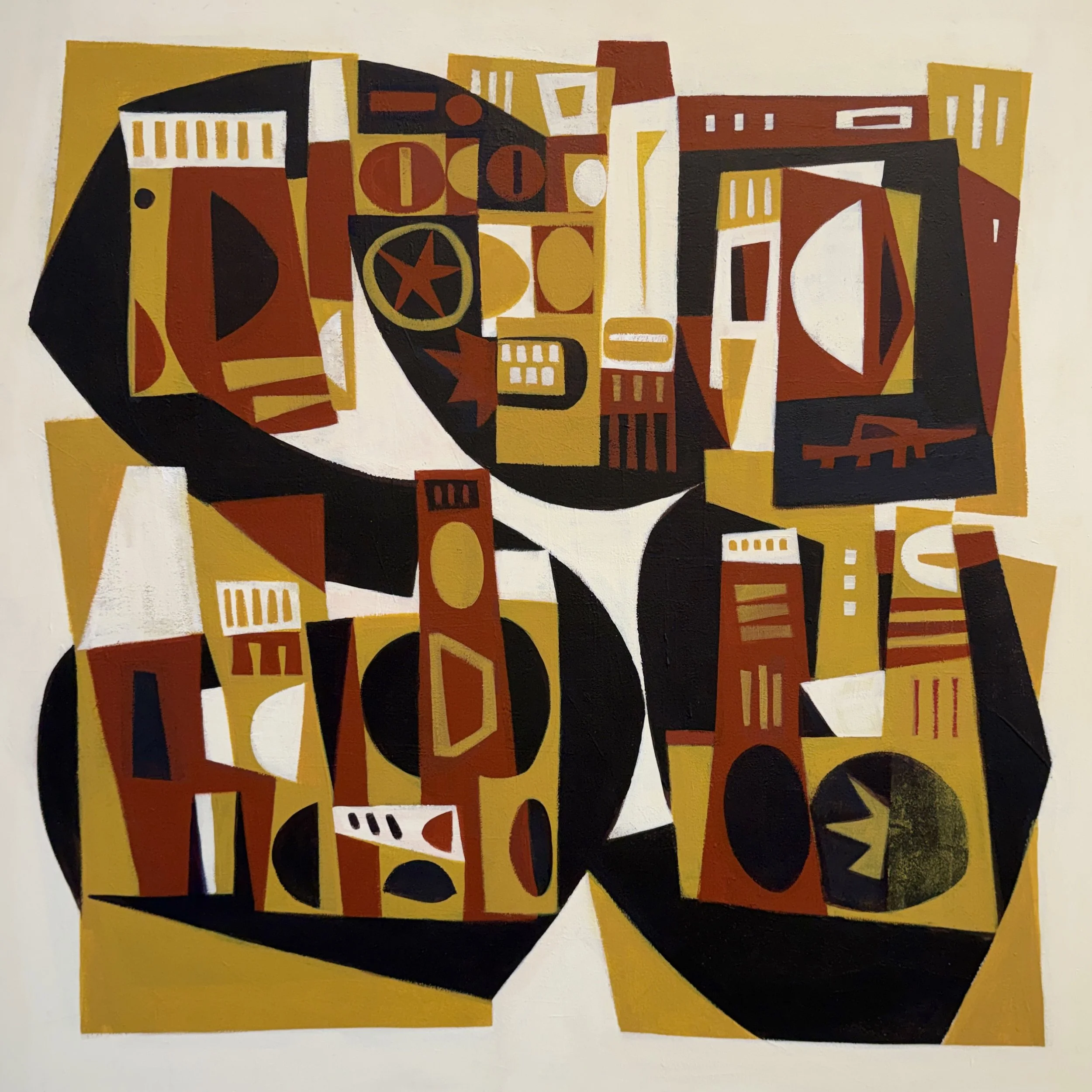  4’ x 4’  -  Latex on Canvas  -  2026 
