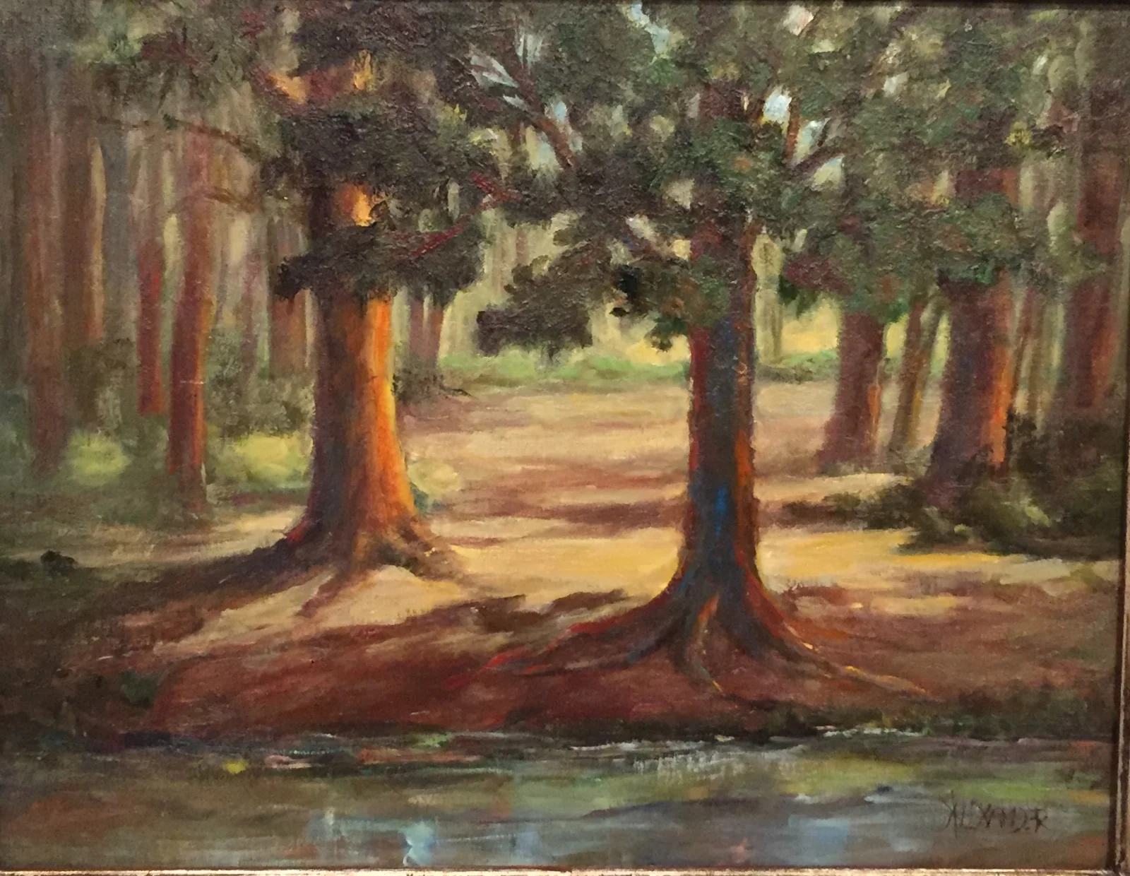 "Path in the Deep Woods"
