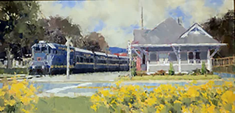 "Train Station/Blue Ridge"