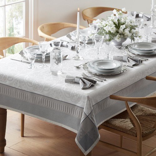 Gray Tablecloth 