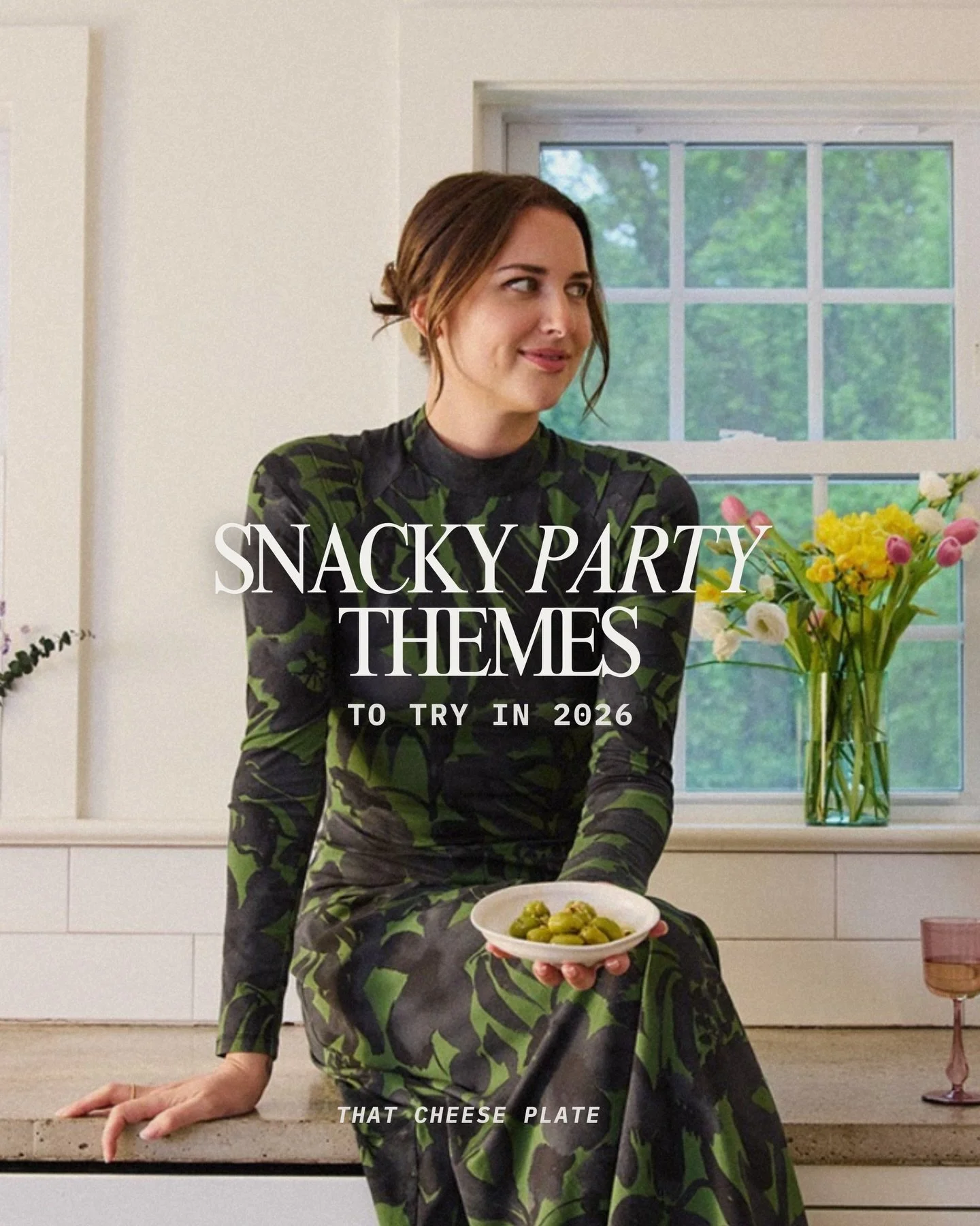 2026 is the year of the SNACKY PARTY 🧀 Think easy appetizers, funky styled tables, and no longer being trapped in the kitchen cooking dinner while your guests have fun without you. SAVE this post to try out these party themes next year.

Comment APP