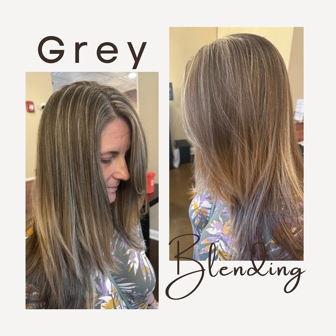 ✨ Grey Blending Magic ✨created by Britt
Seamlessly softening natural greys for a low-maintenance, dimensional look that grows out beautifully.
Perfect for anyone ready to embrace their sparkle — without the harsh lines. 🌿💫
#greyblending #hai