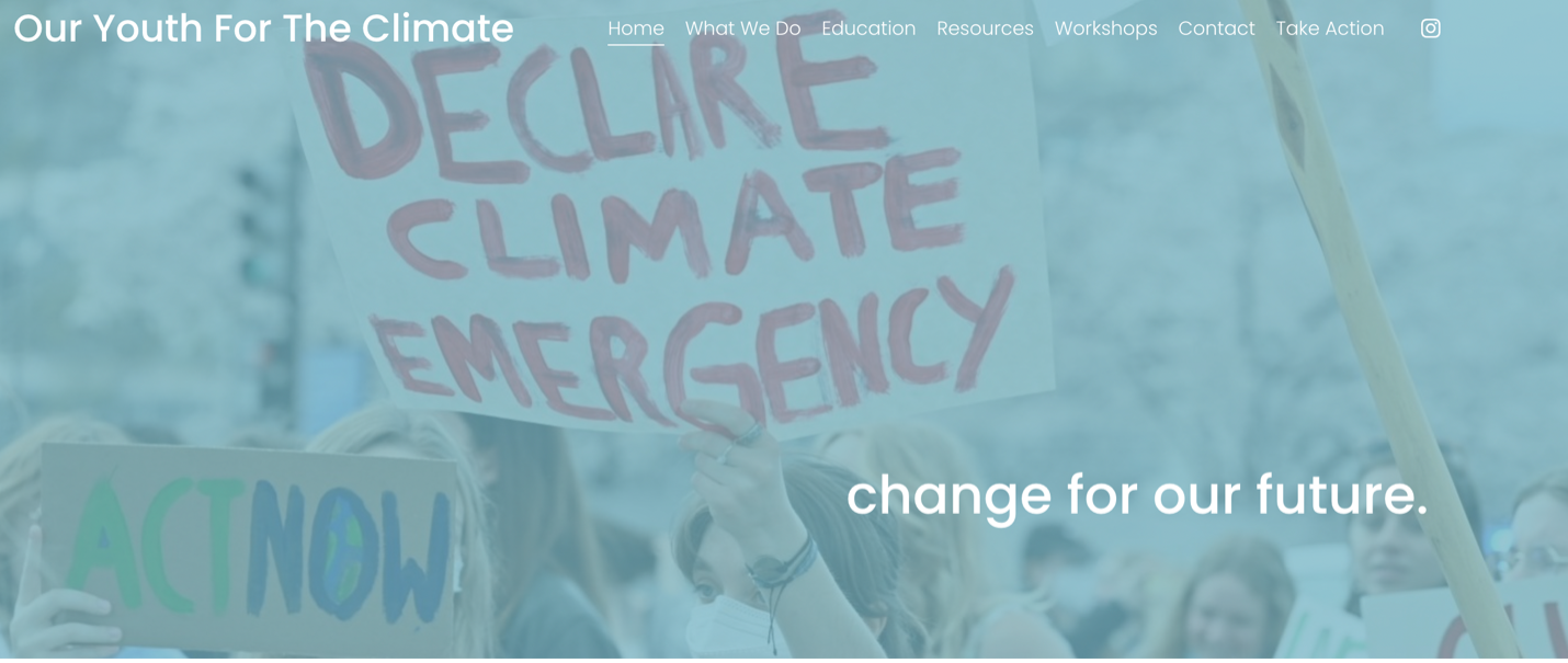 EMA Spotlight: Our Youth for the Climate — Environmental Media Association