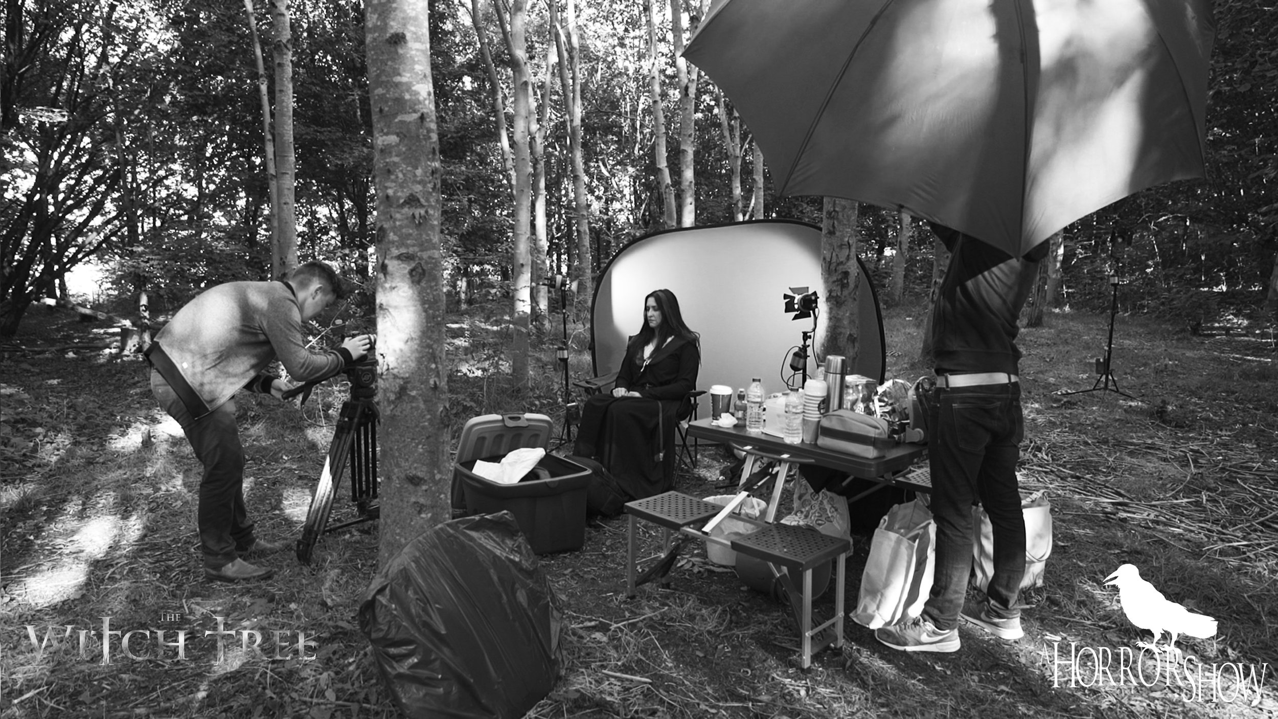  Behind the scenes of The Witch Tree. 