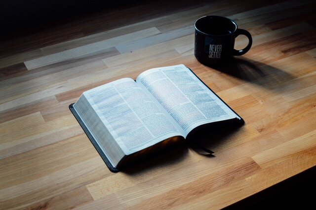 Bible and coffee.JPG