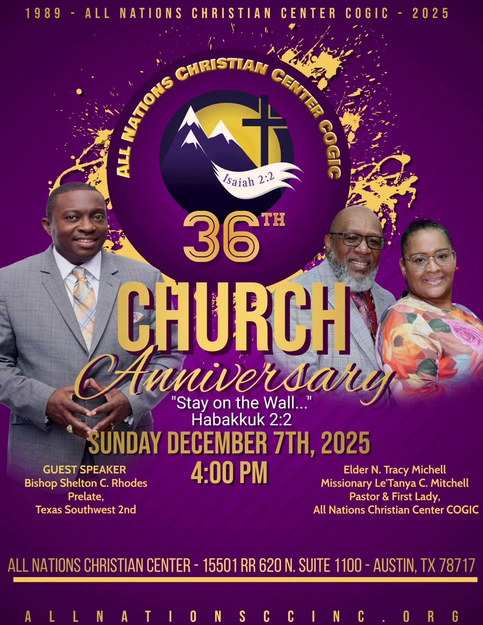 36th Church Anniversary Celebration