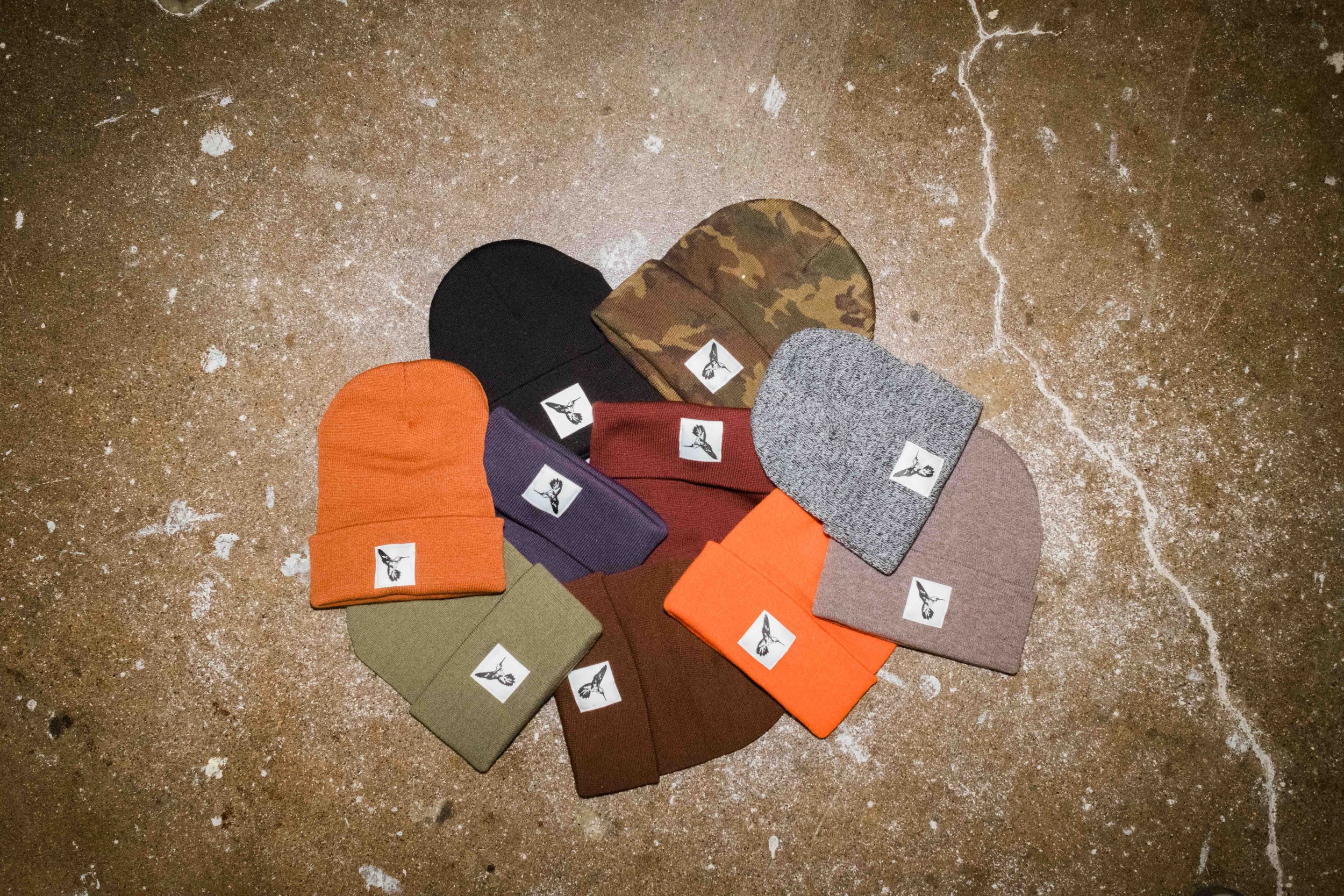 NEW Overman White Tag Beanies