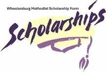 Wheelersburg Methodist Scholarship Form