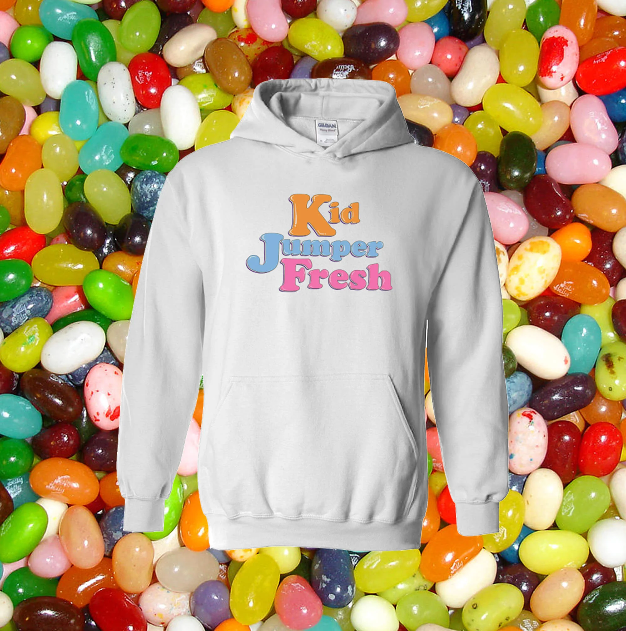 Fresh Bubbly Text White Hoodie.jpg