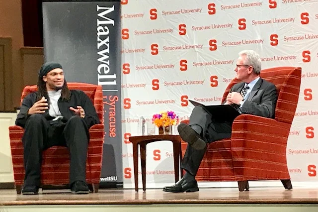 Former Syracuse star Etan Thomas talks athlete activism in era of Donald Trump